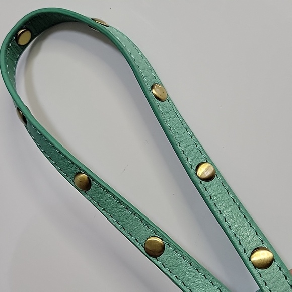 SABINA NewYork  Genuine Green Leather Crossbody Bag . - Picture 11 of 17